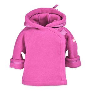 Widgeon Fleece Coat in Bright Pink, size 2T